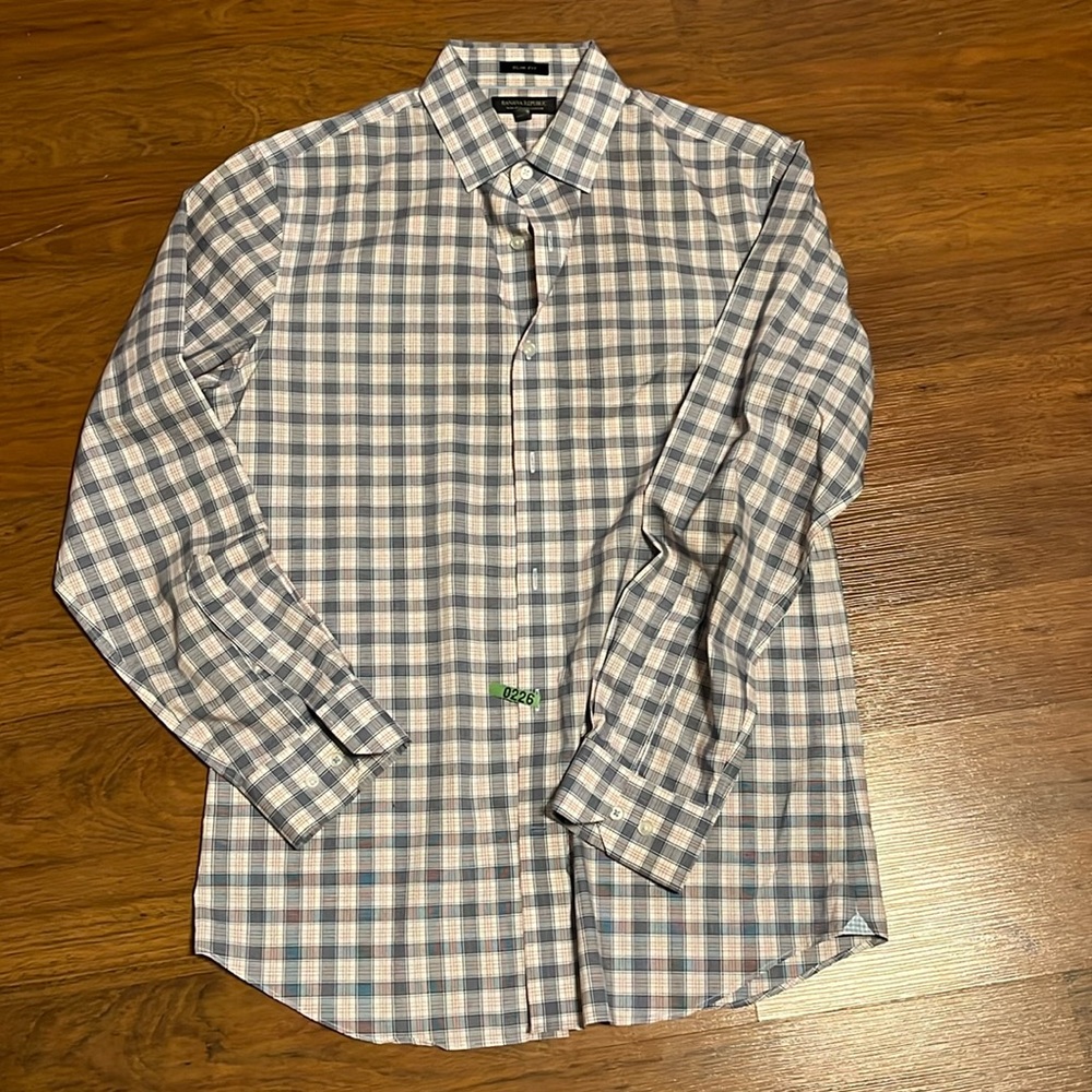 Banana replublic slim fit medium button up